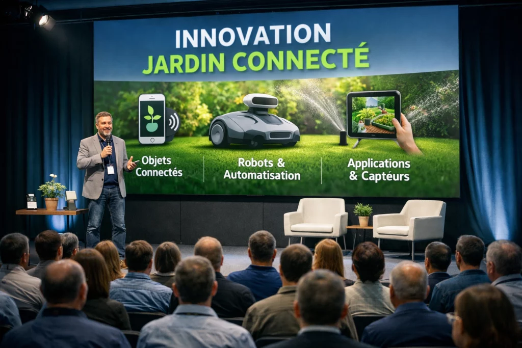 onférence sur l'innovation jardin connecté