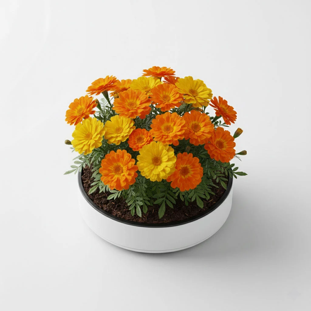 Recharge de fleurs de souci pour potager connecté Cultive