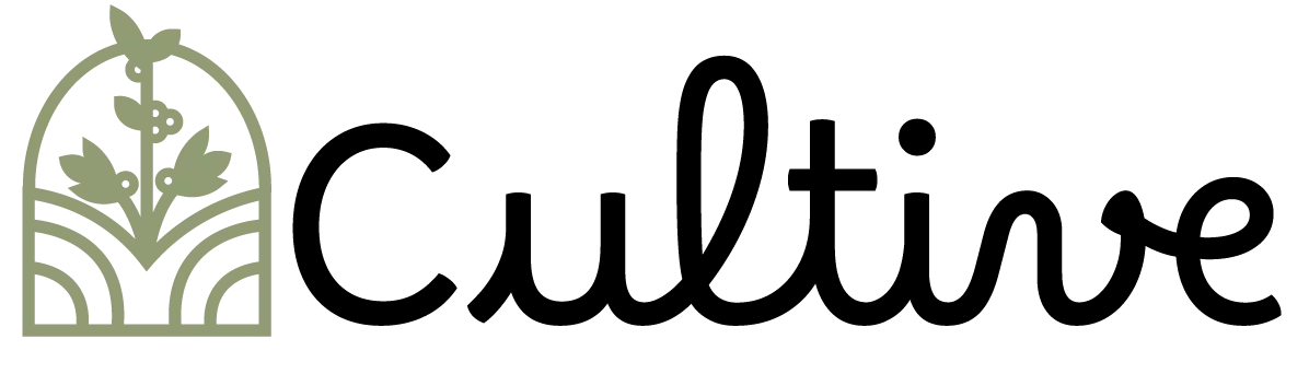 Logo Cultive noir et vert